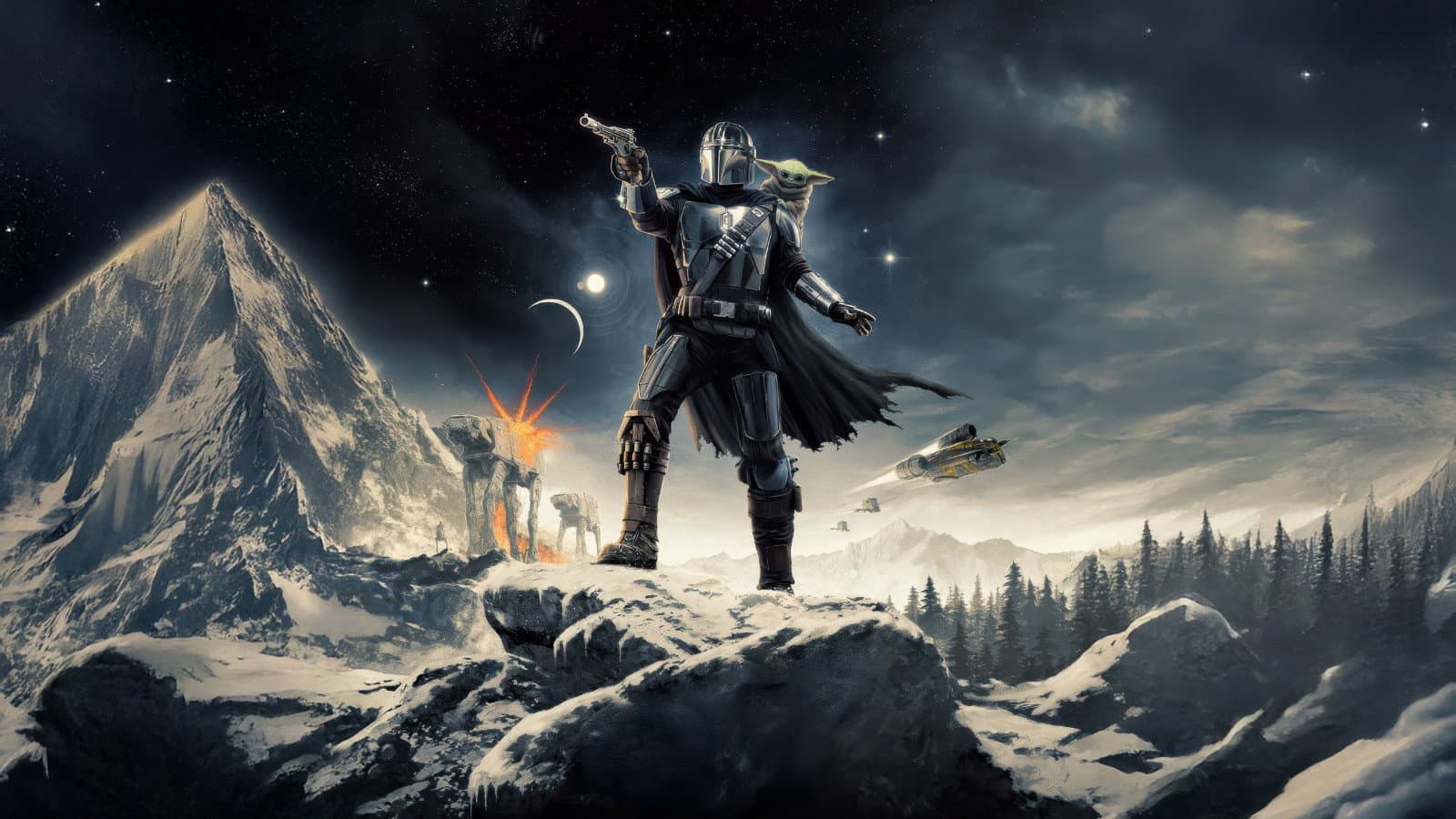 Banner Image of The Mandalorian and Grogu