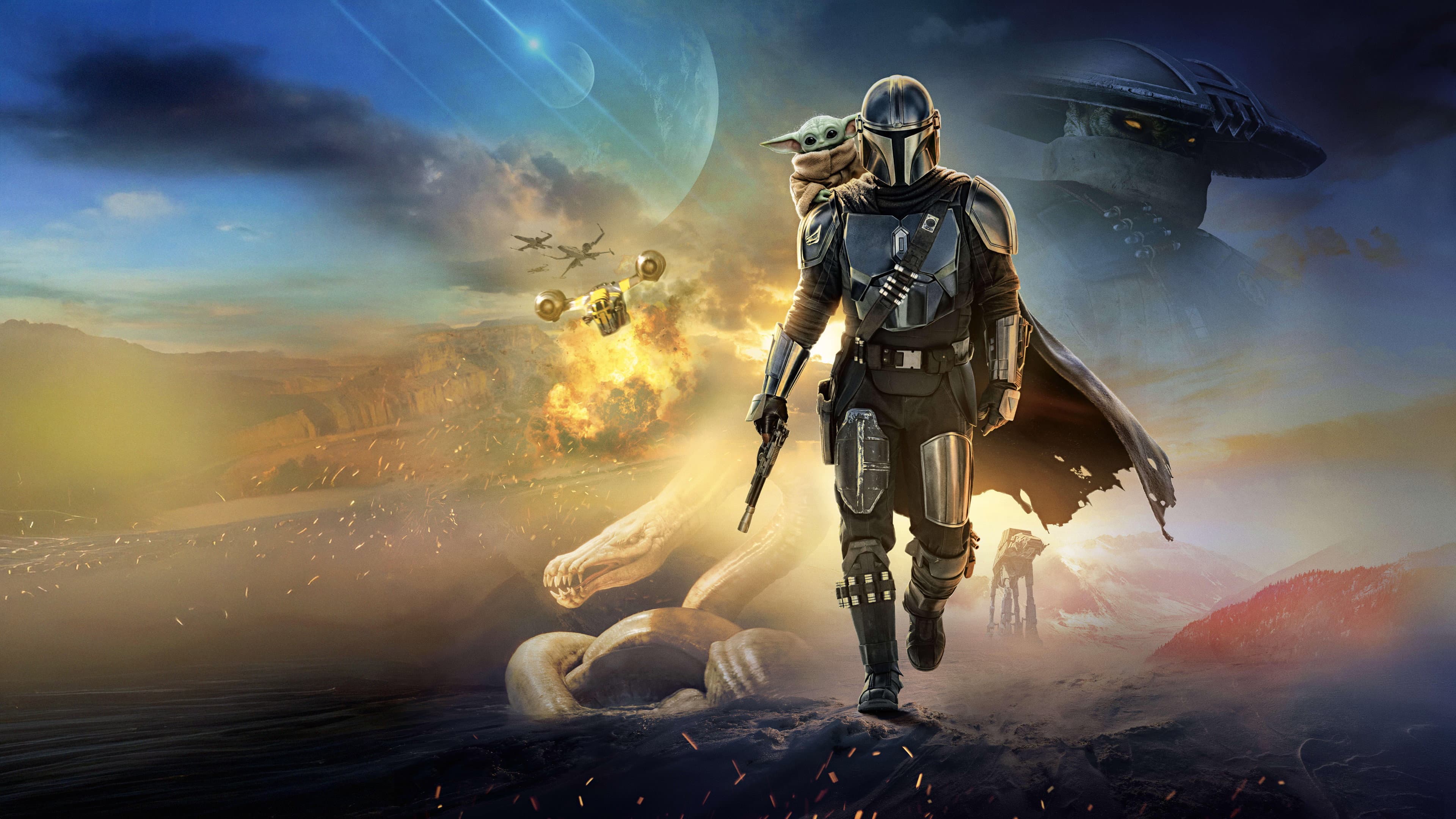 Banner Image of The Mandalorian and Grogu